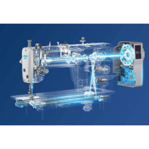 Jack A2C direct‑drive lockstitch sewing machine with servo motor