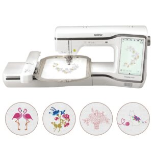 Brother BP3700 embroidery machine with embroidery designs
