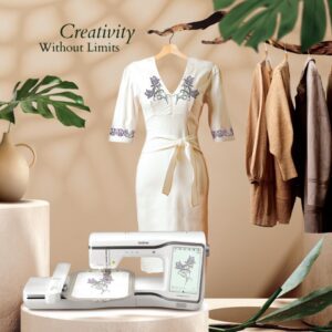 Brother BP3700 embroidery machine in real world