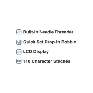 Brother DS1300 130 stitch sewing machine key features