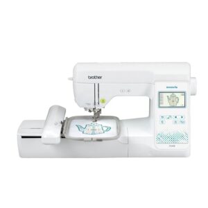 Brother F540E embroidery machine front view
