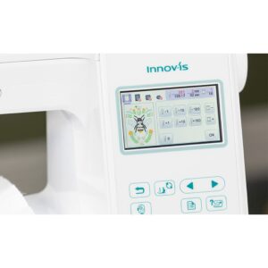 Brother F540E embroidery machine with LCD touchscreen
