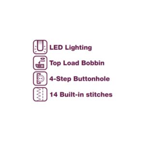 Brother JA1400 Key features