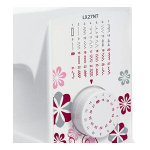 Brother L27NT stitch selection dial close up