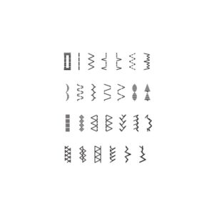 Brother L27NT decorative stitch patterns