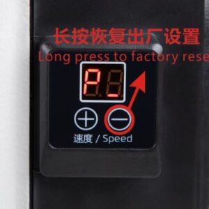 Bruce Q5 digital control panel close up