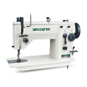 Zoje 20U93 industrial zigzag sewing machine front view