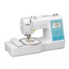 Brother M370 sewing machine side view embroidery