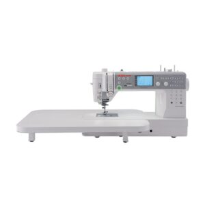 Usha Janome 6700P with wide extension table for quilting