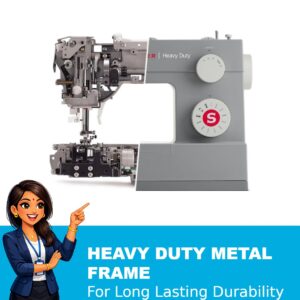 Singer 4423 sewing machine heavy duty metal frame