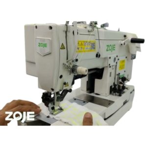 Zoje ZJ-781 button hole sewing machine side view