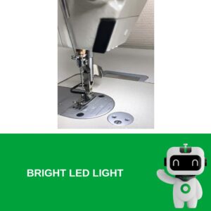 Zoje A6000P-D industrial sewing machine LED light