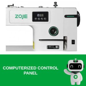 Zoje A6000P-D industrial sewing machine computerized panel