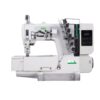 Zoje C5000 flatlock machine, 3 Needle 5 thread front view