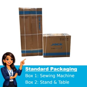 Jack A3C sewing machine standard packing