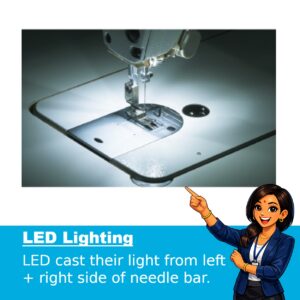 Juki DDL-7000A Industrial Sewing Machine LED Light