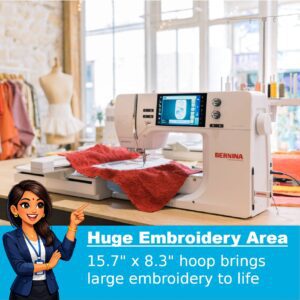 Bernina B700 Embroidery Machine Huge Embroidery Area