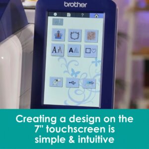 Brother VR Embroidery Machine Display Panel